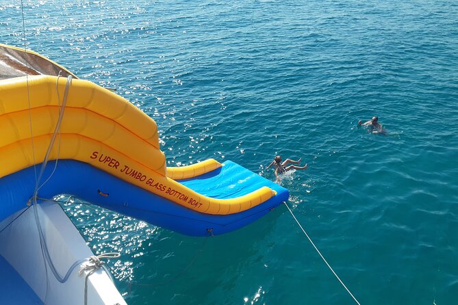 2.5 hour Glass Bottom Boat Trip, Snorkeling, Sliding and Fun - Who should book it?