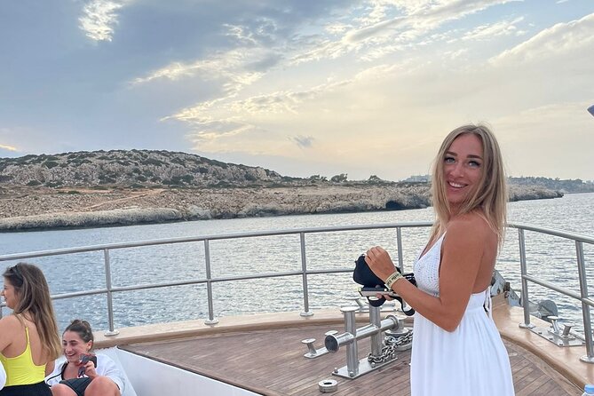 3-Hour Sunset Cruise from Protaras with Fruit & Champagne - Boarding at Pernera and getting settled