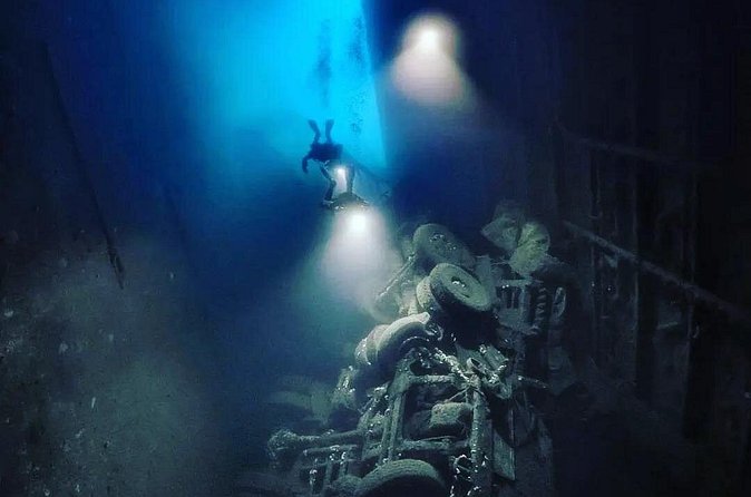 3 Wreck Dive Day in Zenobia and Elpida - Small groups and careful guides