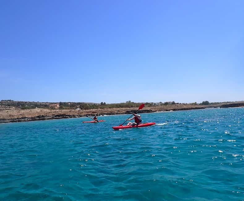 4-hour Ayia Napa SeaCaves Guided Kayaking from Limnara beach - Is $182 per person good value?