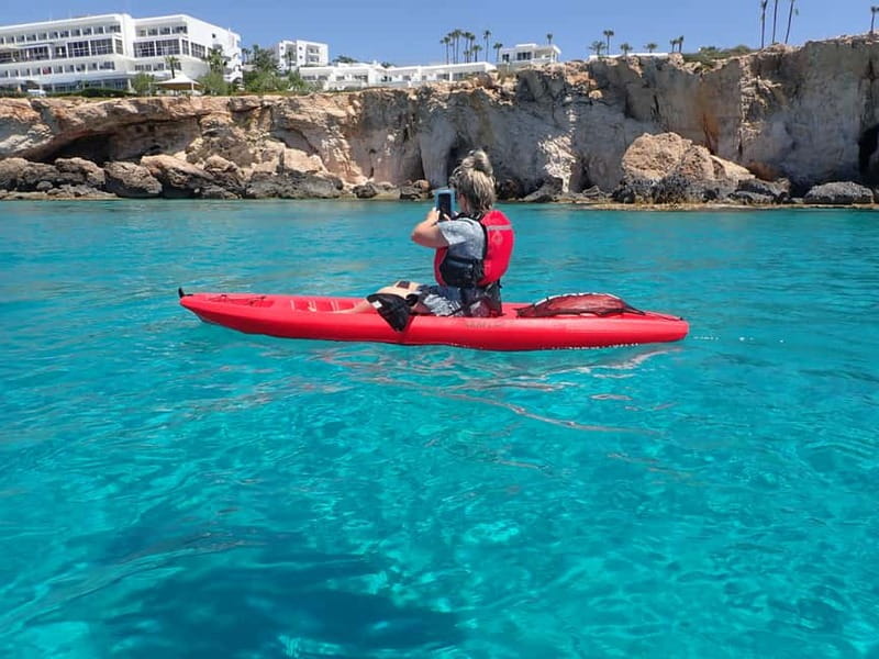 4-hour Ayia Napa SeaCaves Guided Kayaking from Limnara beach - What to bring and what to leave behind