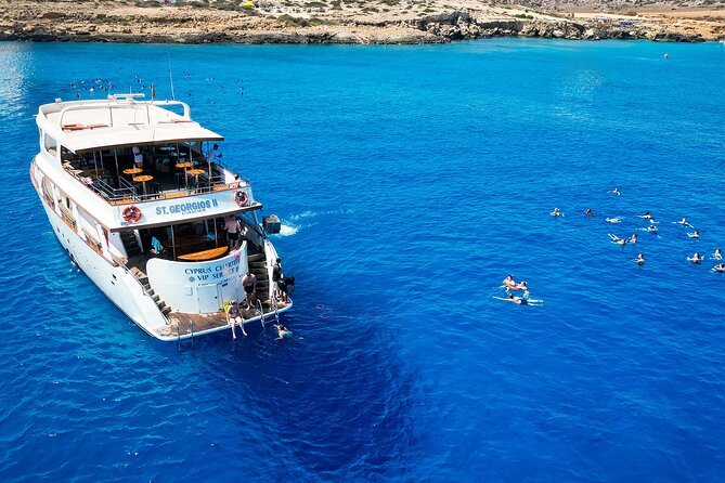 A Protaras Luxury Yacht Private Charter Experience - Fig Tree Bay from the sea