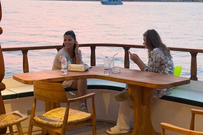 Aerosa Sunset Afternoon Guided Cruise with Dinner in Cyprus - Dinner at Fig Tree Bay