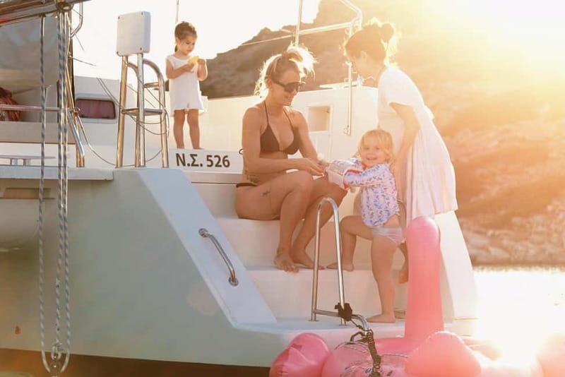 Ayia Napa: Afternoon Catamaran Cruise with Lunch & Open Bar - Lunch from the onboard kitchen