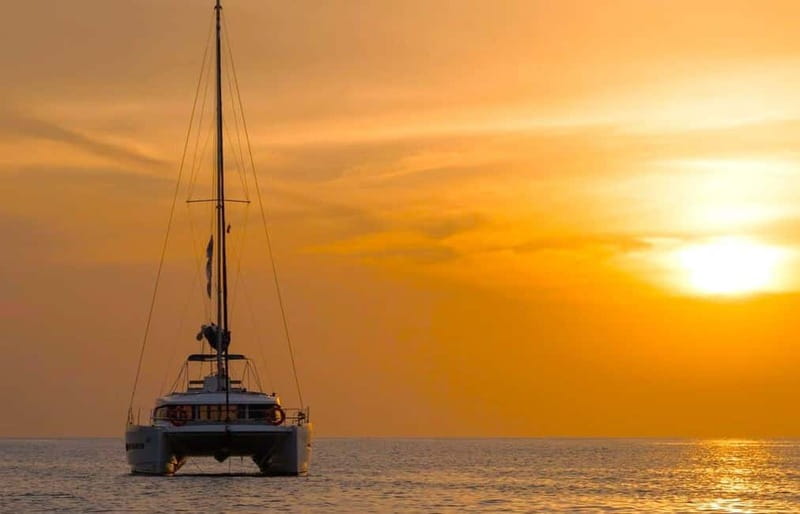 Ayia Napa: Afternoon Catamaran Cruise with Lunch & Open Bar - The first 40 minutes and Lover’s Bridge