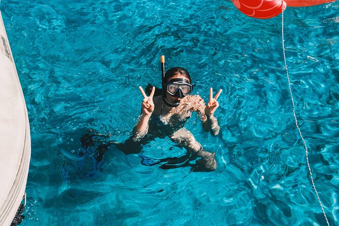 Ayia Napa: Blue Lagoon & Cavo Greco Cruise with Lunch & Open Bar - Water toys, safety, and comfort