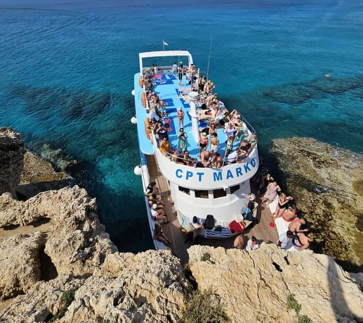 Ayia Napa: Blue Lagoon & Turtle Cruise with Optional Lunch - The highlights at a glance