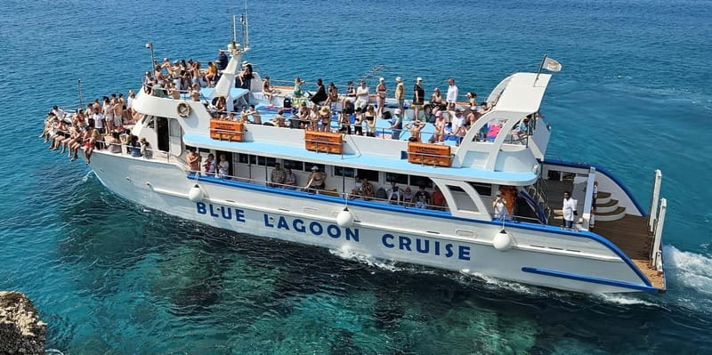 Ayia Napa: Blue Lagoon & Turtle Cruise with Optional Lunch - Sea Caves and Cape Greco set the scene