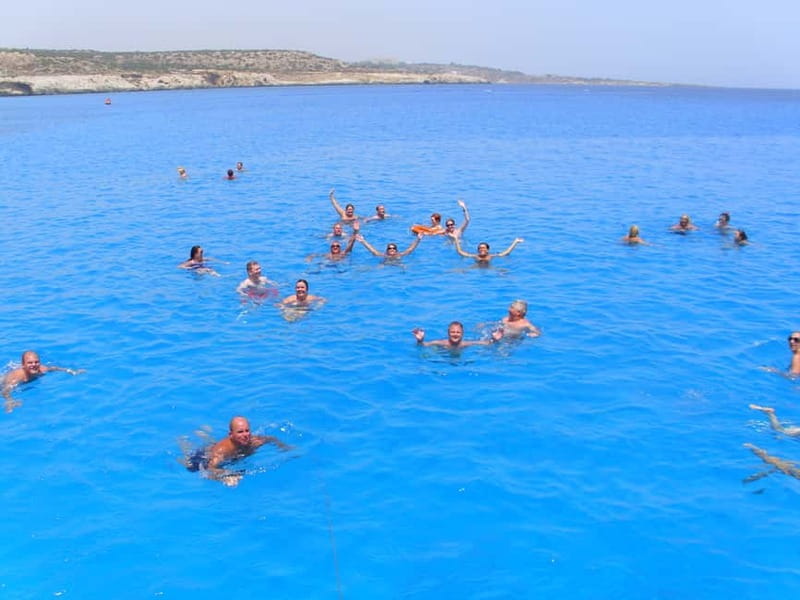 Ayia Napa: Lazy Day Cruise, Turtle Cove, Blue Lagoon & Lunch - The open-sea return to Ayia Napa