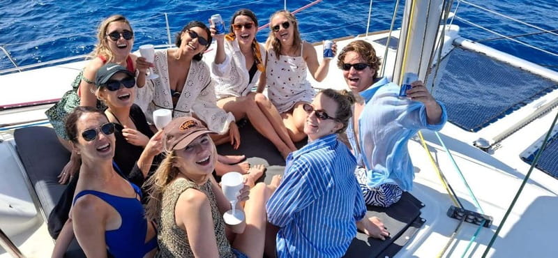 Ayia Napa: Luxury Catamaran Cruise with Lunch & Drinks - The Blue Lagoon stop gives you the most water time