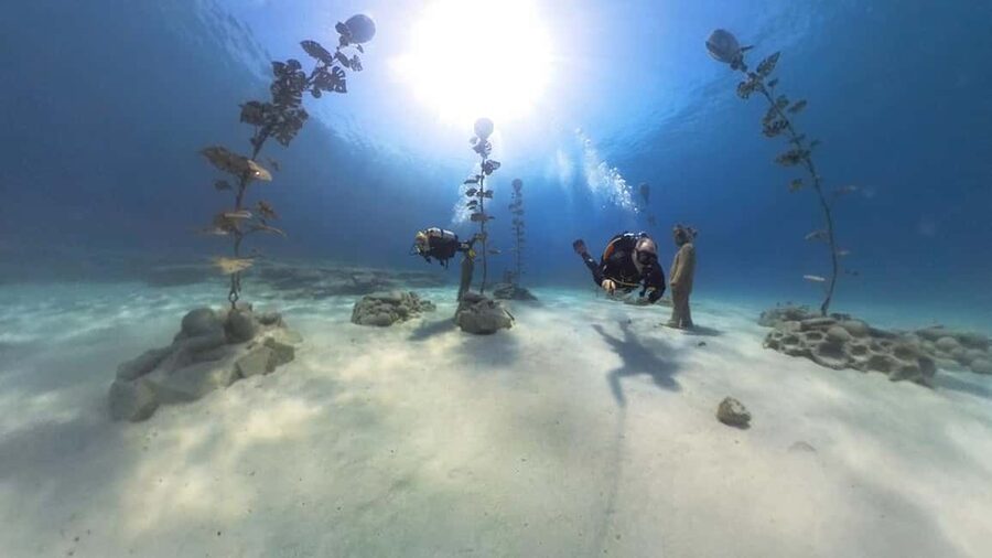 Ayia Napa: Musan Underwater Museum Scuba Dive - What the sculptures feel like underwater