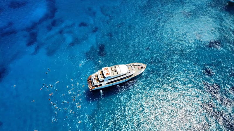 Ayia Napa's Biggest Boat | Cruise with Lunch and Swimming - Views of the Bridge of Lovers
