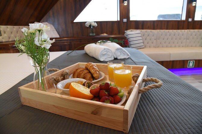 Blue Lagoon: 3 Hours Afternoon Cruise with transfer from Paphos - Fruit, drinks, and the onboard extras