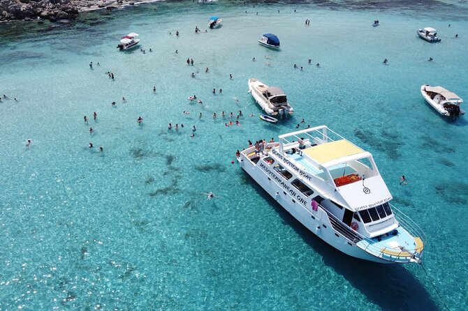 Blue Lagoon Akamas Bus and Boat Tour with Water Slide from Paphos - Why this day works from Paphos