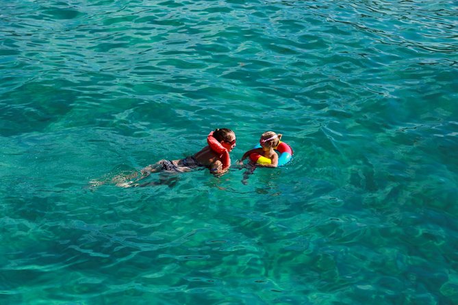 Blue Lagoon and Aphrodite's Baths Guided Day Tour from Paphos - Blue Lagoon swimming time