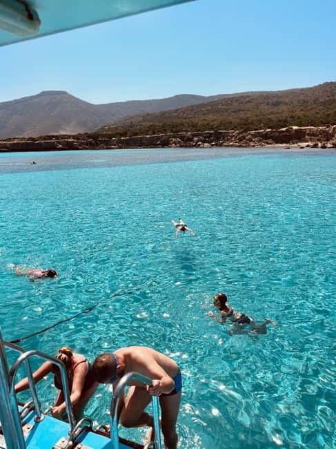 Blue Lagoon Cruise: Waterslide Adventure from Latchi Harbour - The biggest slide in Latchi Harbour