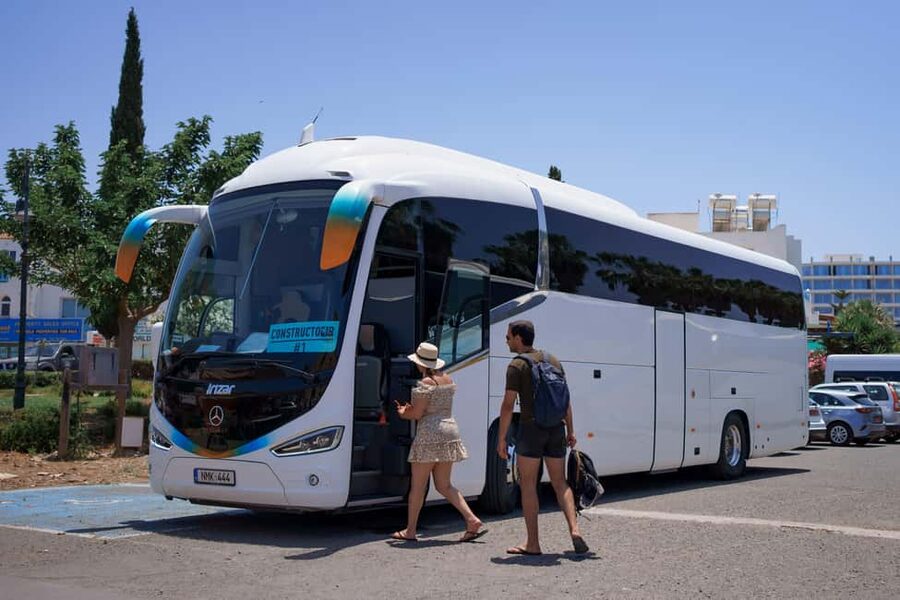 Blue Lagoon Half Day Tour with Water Slide from Paphos - Reaching the Boat From Paphos