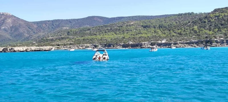 Blue Lagoon Latchi, coach transfer+boat trip, Half day trip - Packing for the road, boat, and swim
