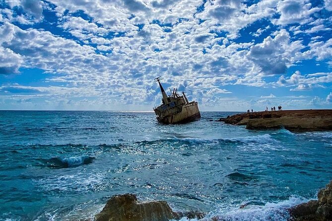 Blue Lagoon Latchi Pafos, boat trip with water slide F/D - The Baths of Aphrodite and what to expect