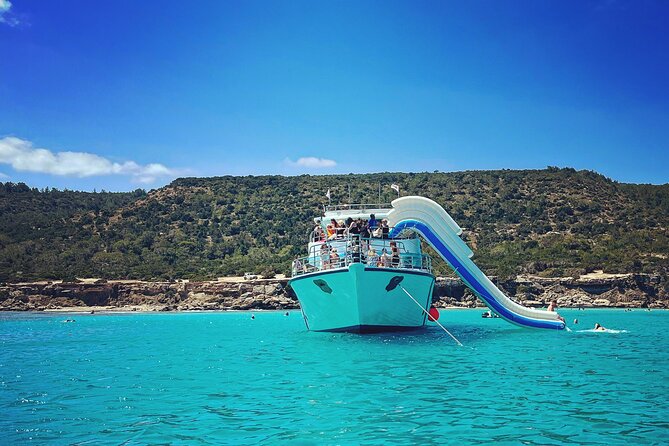 Blue Lagoon trip with slide & music departing from Latchi harbour - Setting out from Latchi, Cyprus