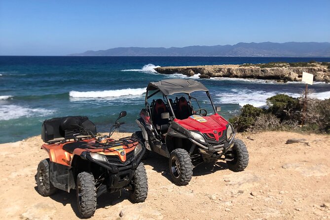 Buggy Tour and Cruise from Coral Bay to Blue Lagoon - Latchi, lunch, and the change from buggy to boat