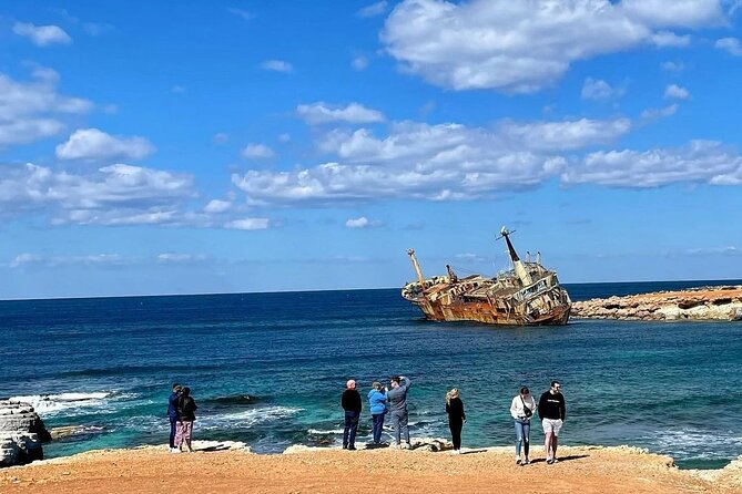 Buggy Tour and Cruise from Coral Bay to Blue Lagoon - The Edro III shipwreck at the coast