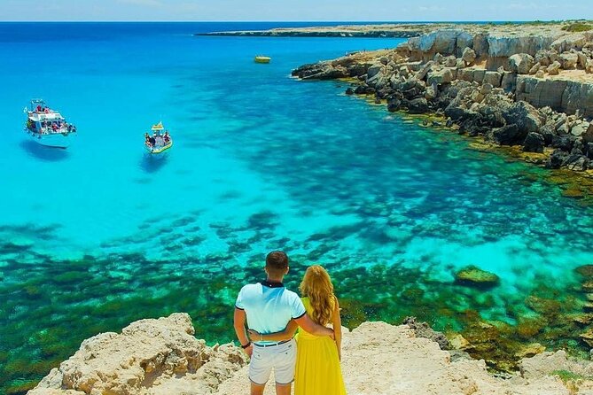 Cape Greco Blue Lagoon and Ayia Napa Tour - Love Bridge offers a short, photogenic pause