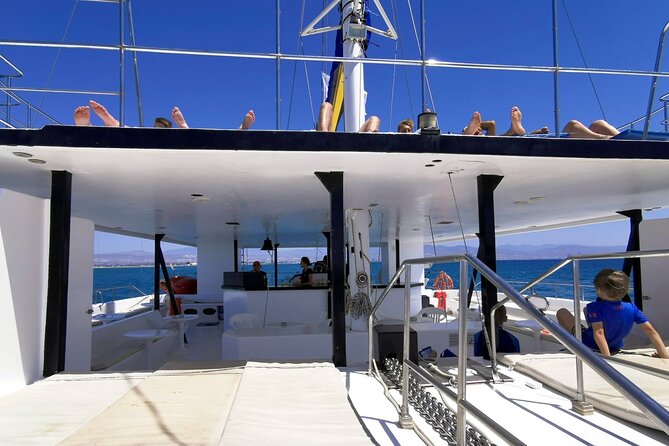 Catamaran Cruise from Limassol - Service, music, and the adult-only mood