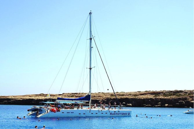 Catamaran Crystal Sea Cruise from Protaras - Blue Lagoon and the swim stops