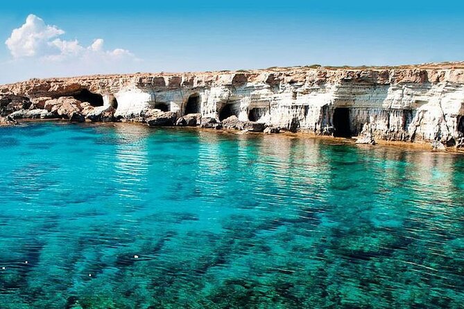 Cave Dwellers Half Day Jeep Safari from Protaras, Ayia Napa - Sea Caves and clear water