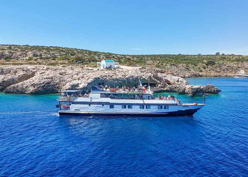 Cyprus: Odyssey Boat Safari from Larnaca to Protaras - Cape Pyla, Red Cliffs, and coastal caves