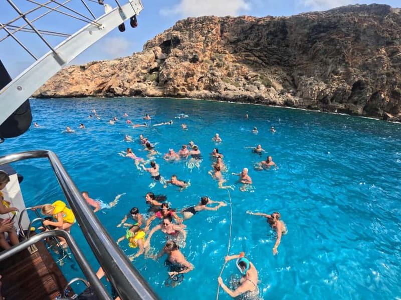 Cyprus: Odyssey Boat Safari from Larnaca to Protaras - A Cypriot buffet at about 1:00 PM