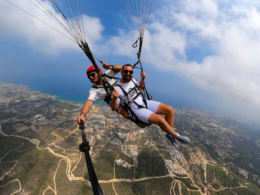 CYPRUS: Tandem Paragliding Experience - The pre-flight briefing and safety setup