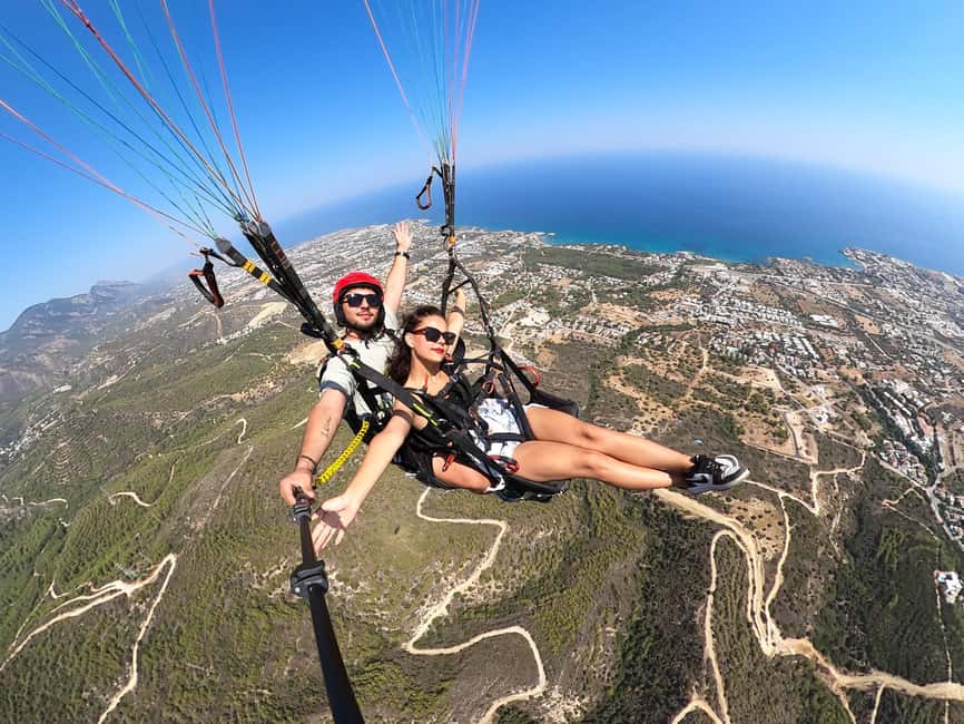 CYPRUS: Tandem Paragliding Experience - Fifteen to twenty minutes over the Mediterranean