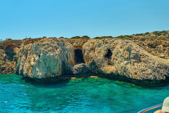 Famagusta Jeep Tour and Blue Lagoon Lunch Cruise from Larnaca - From jeep to boat at the Blue Lagoon