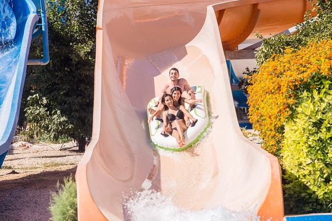 Fasouri Watermania Waterpark Admission Ticket - Sunbeds, shade, lockers, and changing rooms