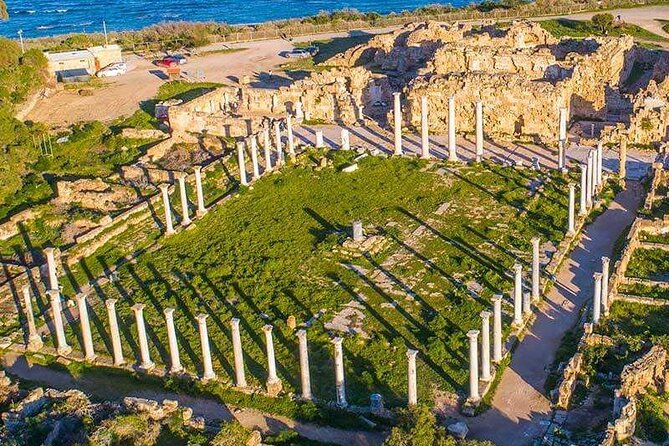 From Ayia Napa: Famagusta City Tour with Salamis and Varosha - Crossing at Dherynia and entering the north