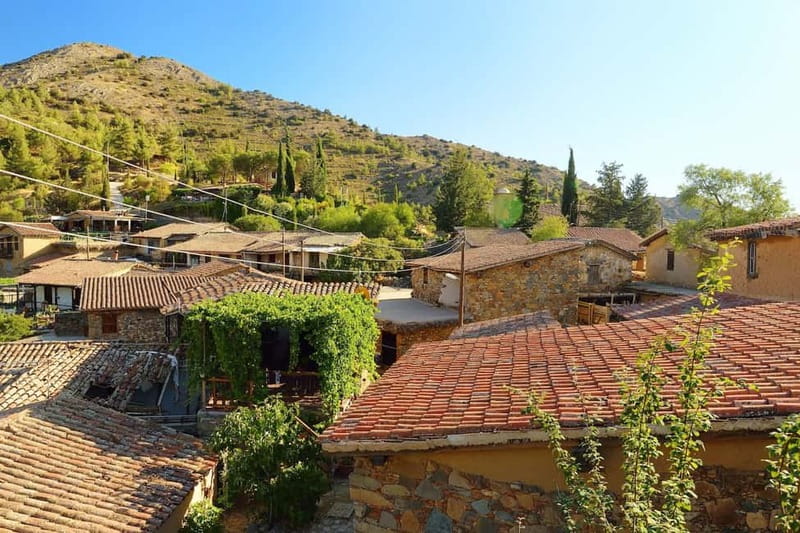 From Ayia Napa: Fikardou, Machairas & Lefkara Guided Tour - Fikardou and its carefully preserved mountain houses