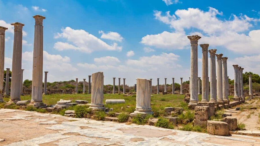 From LARNACA/AYIA NAPA/PROTARAS: Famagusta, Varosha &Salamis - Crossing into the north of Cyprus