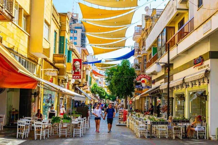 FROM LARNACA/AYIA NAPA/PROTARAS: Nicosia, Troodos &Limassol - Lunch at Troodos Mountains Square