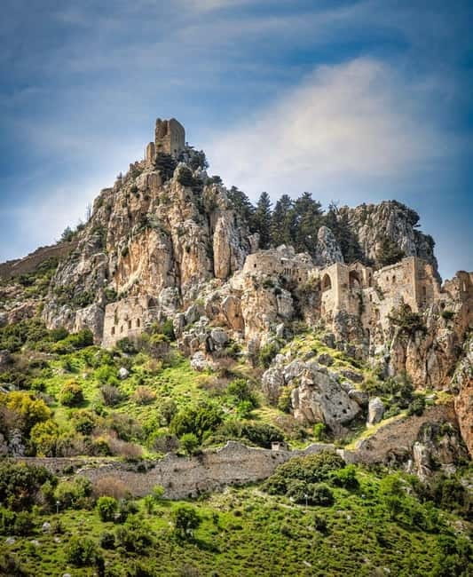 From North Cyprus: Kyrenia, St Hilarion Castle, Bellapais - Pickup areas, languages, and practical limits