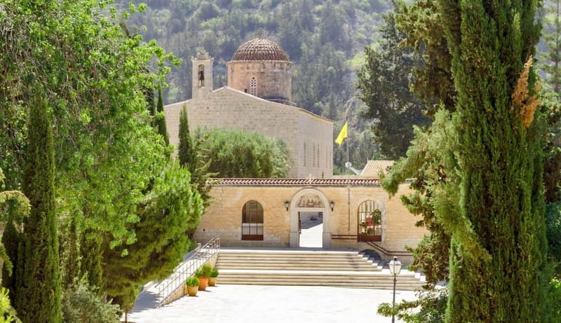 From Paphos: Afternoon Tour to Agios Neophytos Monastery - The drive to Kathikas and Sterna Winery