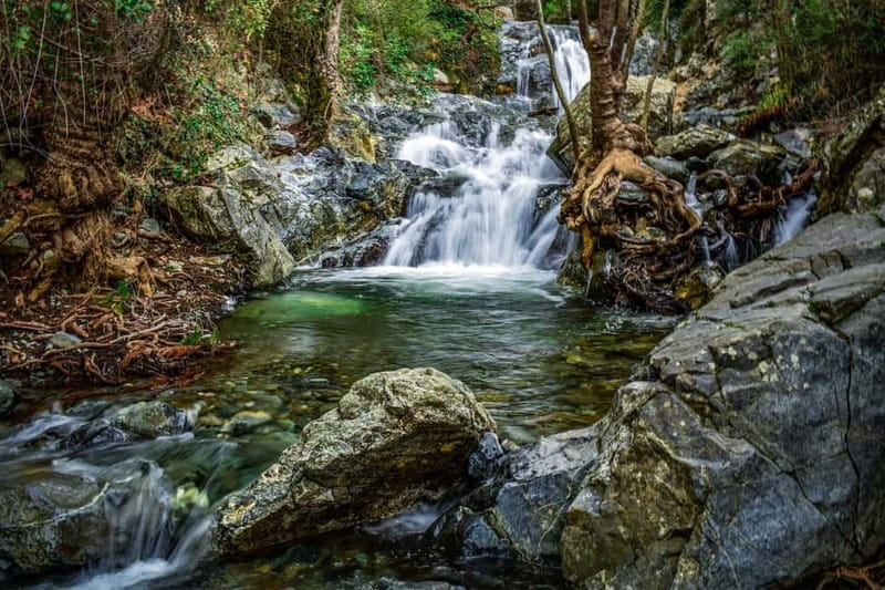 From Paphos: Caledonia Waterfalls Walking Tour with Lunch - Kolossi Fruit Garden and the first glass of lemonade