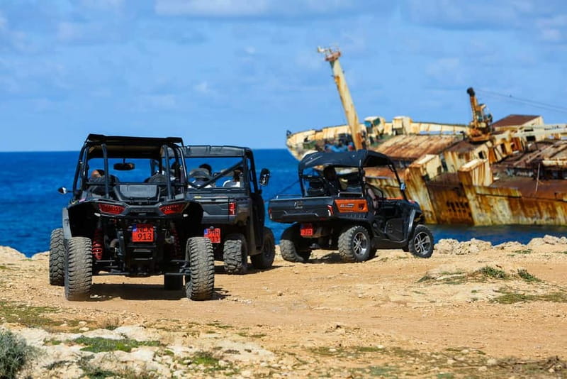 From Paphos: Coral Bay and Adonis Baths Guided Tour - Getting to Golden Ride Rentals and Safari