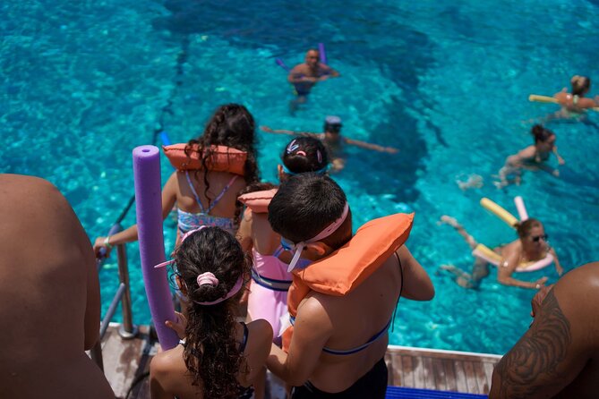 From Paphos Highlight Tour with Baths of Aphrodite & Blue Lagoon - The Blue Lagoon boat trip and swim