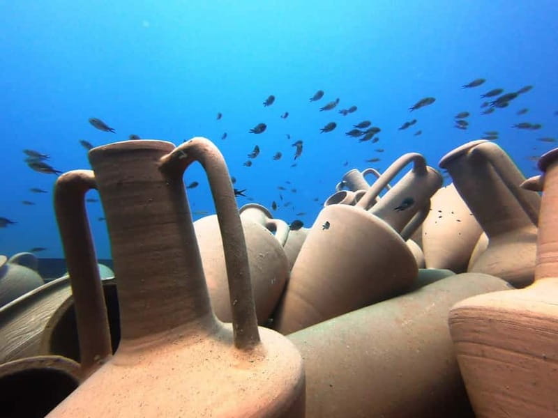 FROM PAPHOS: Snorkeling at the Marine Park (shore) - Entering the water from Paphos Harbour