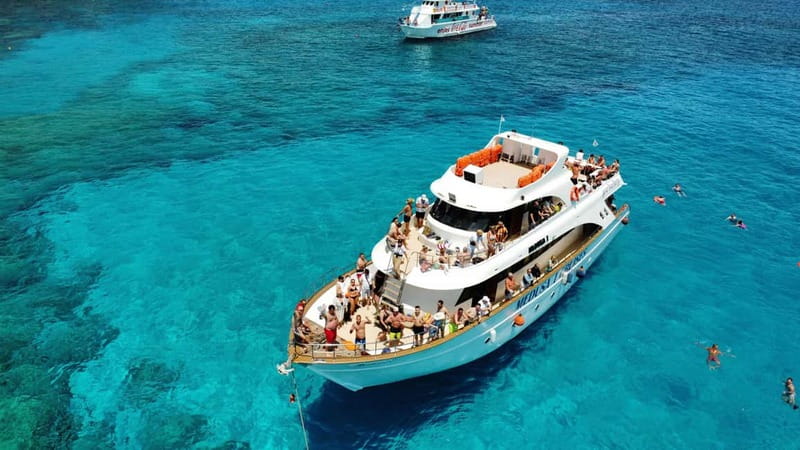 Golden Coast: 2.5-Hour Mermaid Adventure Cruise for Families - Green Bay, Konnos Beach, and Kamara tou Koraka