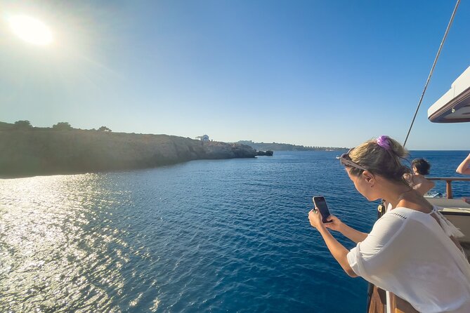 Golden Hour Sunset Cruise in Cyprus - Blue Lagoon and the first swim