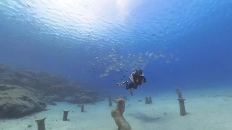 Green Bay Cyprus - Scuba diving - Guided Dive or Try Dive - The briefing is the most important part for beginners