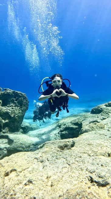 Green Bay Cyprus - Scuba diving - Guided Dive or Try Dive - Getting comfortable in the Mediterranean